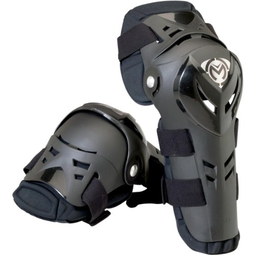 Moose Racing XCR Knee Guards - Black Knee & Shin Protection Moose Racing 2704-0281