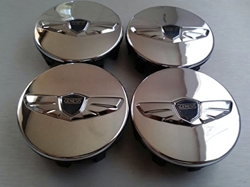 Hyundai Genesis Coupe Chrome Wheel Center Caps Center Caps Genesis GE-crmcap1