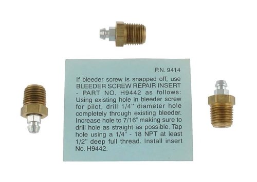 Wheel Cylinder Bleeder Screws Carlson H9442