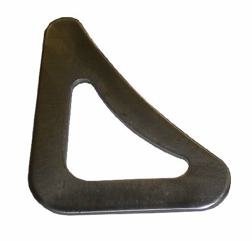 AA Gusset, 90° Heavy Duty Corner Gusset, 1/8 Steel, With Weight Reduction Hole - AA-094-A Lateral Link Bushings A&A Weld on Tabs AA-094-A