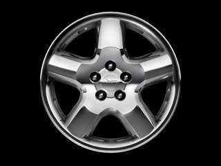 2011-2012 Jeep Compass Chrome Clad Aluminum Wheel Accessories Mopar 82210606