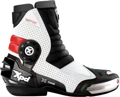Spidi Sport S.R.L. X-One WRS Boots , Size: 9, Distinct Name: White/Black, Gender: Mens/Unisex, Primary Color: White S66-001-43 Boots Spidi S66-001-43