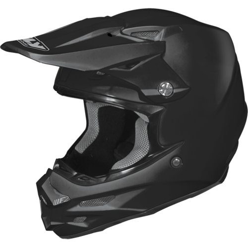 Fly Racing F2 Carbon Solid Adult MX/Off-Road/Dirt Bike Motorcycle Helmet - Matte Black / X-Large Helmets Fly Racing 73-4008X-WPS-FBA