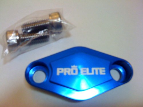 LTZ 400 Parking Brake Block Off Blue (all years) Brake Accessories Alba Racing Block Off Plate ASBOP-L