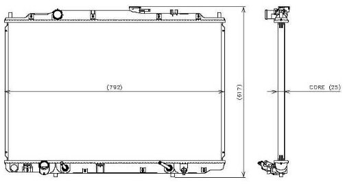 Radiators Denso 221-3232