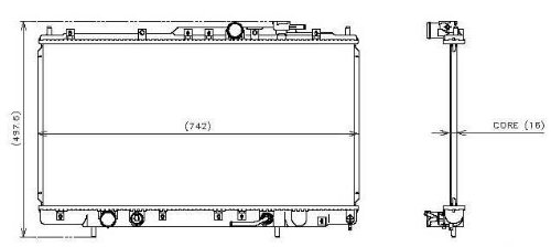 Radiators Denso 221-3305