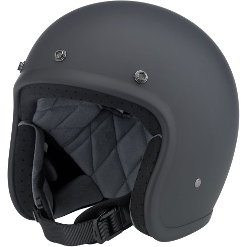 Helmets Biltwell BH-BLK-FL-DOT-LRG