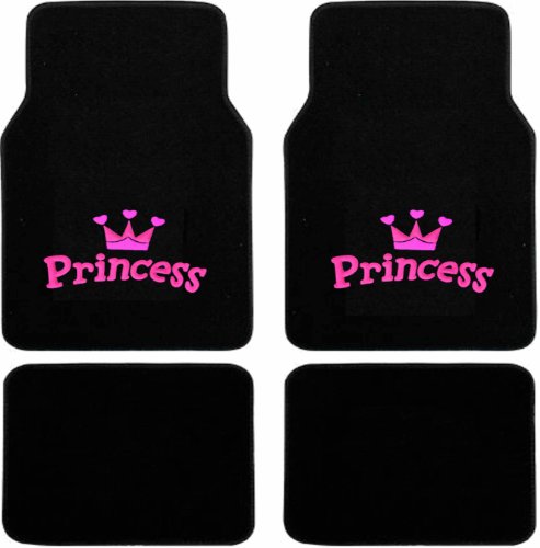 Universal Fit U.A.A. INC. princess carpet 4pc MATS