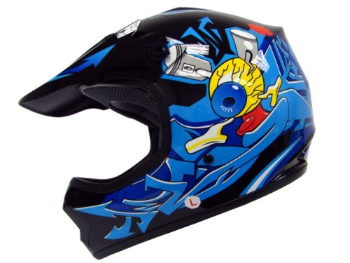 Helmets TMS &HY-601-Blue#188-L