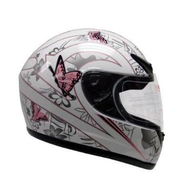 Helmets TMS &HY-901-White/Pink-BF