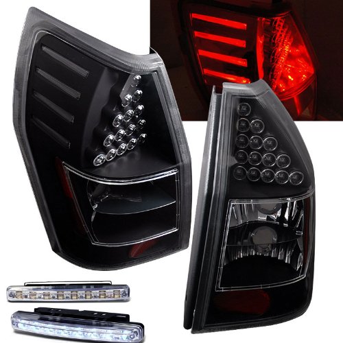 Brake & Tail Light Assemblies RXMOTOR 03-DM2005TLEDJM+CBL-DRL-8LED-C