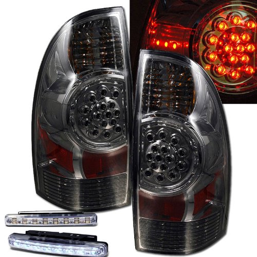Brake & Tail Light Assemblies RXMOTOR 03-TT05TLEDSM+CBL-DRL-8LED-C