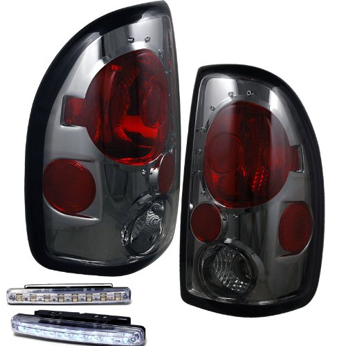 Brake & Tail Light Assemblies RXMOTOR 03-DD9701TLASM+CBL-DRL-8LED-C
