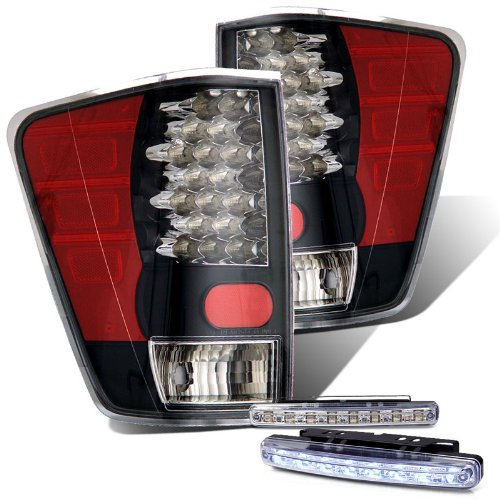 Brake & Tail Light Assemblies RXMOTOR 03-NT2004LEDJM+CBL-DRL-8LED-C