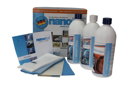 Nanotechnology Car Protection Nanotol Combo Set Primer + Sealant + Shampoo 34oz Sealants CeNano NV91-6