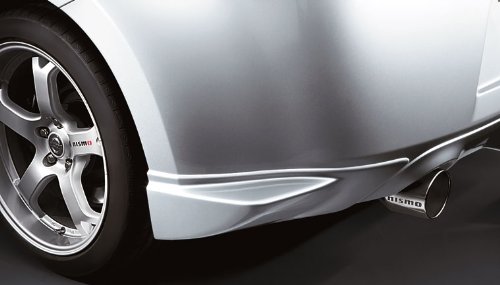 Genuine Nissan H5910-1EA0A Brilliant Silver Rear Under Spoiler Body Nissan H5910-1EA0A