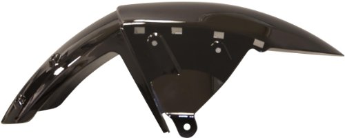 YANA SHIKI YANASHIKI Front Fender ABS Plastics Painted Black KAWASAKI ZX-10R 2004-2005 FFK-204-BK Fenders Yana Shiki Parts & Accessories 1897-2530