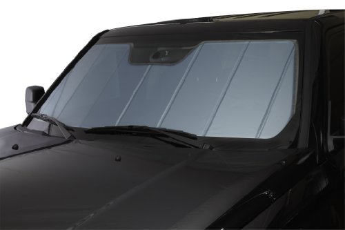 Covercraft UVS100 Heat Shield Custom Fit Windshield Sunshade for Select Daihatsu Charade Models - Laminate Material (Blue Metallic) Sunshades Covercraft UV10107BL