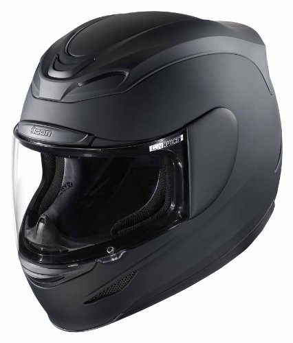 Helmets ICON Airmada Full Face Helmet Black Rubatone