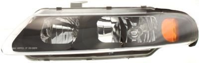 Evan-Fischer EVA13572014444 Headlight Composite Driver Side LH Plastic lens OE Style Clear DOT, SAE approved Headlight Assemblies Evan-Fischer Auto Parts EVA13572014444