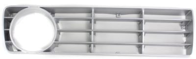 Evan-Fischer EVA17772011181 Grille Assembly Passenger Side RH Grill Plastic shell and insert Argent With round headlight hole Grilles Evan-Fischer Auto Parts EVA17772011181