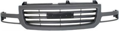 Evan-Fischer EVA17772024420 Grille Assembly Grill Plastic shell and insert Argent With turn signal holes Grilles Evan-Fischer Auto Parts EVA17772024420