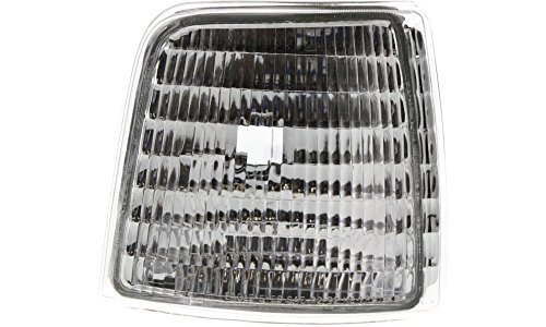 Evan-Fischer EVA20572013166 Corner Light for Ford F-Series 92-97 Corner Lamp RH Lens and Housing Next To Headlamp Right Side Replaces Partslink# FO2551108 Turn Signal Bulbs Evan Fischer EVA20572013166