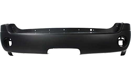 New Evan-Fischer EVA17872024552 Rear BUMPER COVER Primed Direct Fit OE REPLACEMENT for 2002-2009 GMC Envoy 2002-2006 GMC Envoy XLReplaces Partslink GM1100628 Bumper Covers Evan Fischer EVA17872024552