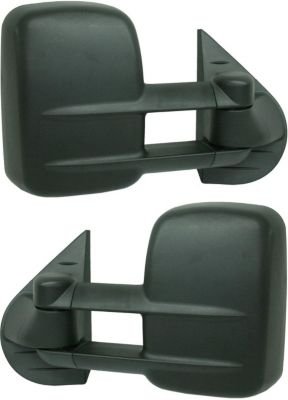 Kool Vue SET-CV39R Mirror Set of 2 Passenger & Driver Side RH LH Plastic Primered Manual folding Exterior Mirrors Kool Vue SET-CV39R