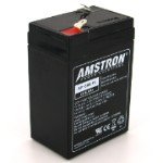 Amstron 6V 6Ah Sealed Lead Acid Battery w/ F1 Terminal Batteries Amstron AP-660F1