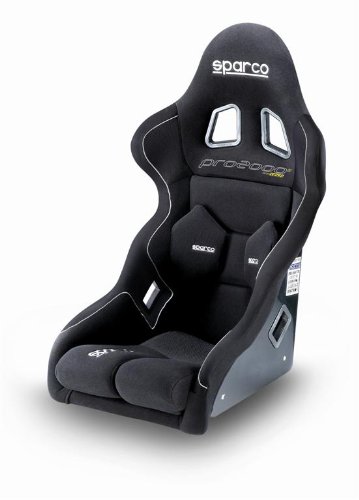 Sparco 00827FNR Pro 2000 2 Black Grip Seat Racing Seats Sparco 00827FNR