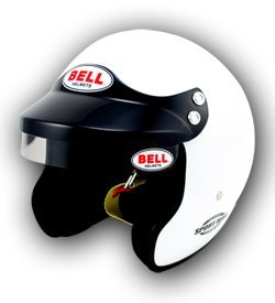 Bell SPORT MAG WHITE LARGE (60) SA10 BRUS HELMET Helmets Bell Racing 2022107