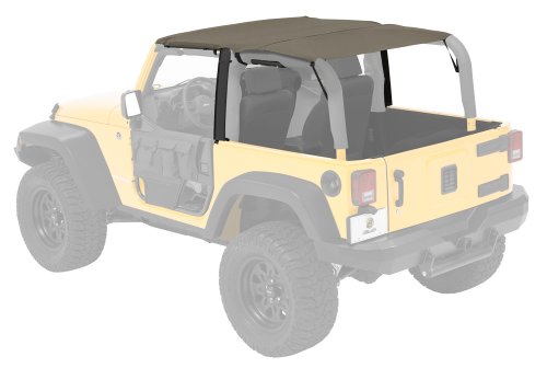 Bestop 52593-36 Bikini Khaki Diamond Safari-Style Header Top Tops & Roofs Bestop 52593-36