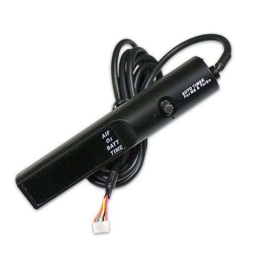 DPT, DPT-TT-PEN-BK, Pen Style Black Auto Digital NA Turbo Timer with LED Display Boost Gauges DPT DPT-TT-PEN-BK