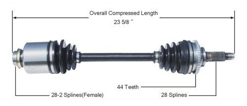 Shafts Prime Choice Auto Parts DSK372