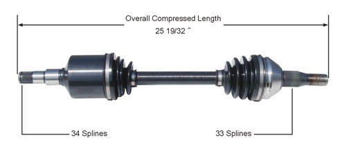 Shafts Prime Choice Auto Parts DSK561