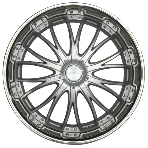 22 Inches ACE D709 EMINENCE Staggered 22x9.0 22x10.5 Mercedes Benz S Class Wheels Matte Black with Machined Face Pack of 4pc Car ACE ALLOY D709290MH=20S6