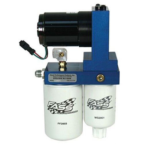 FASS (T F14 125G) Titanium Series Fuel Air Separation System for Ford F-250/F-350 Power Stroke Engine, 125 gph/55 PSI Fuel Injectors Fass T F14 125G