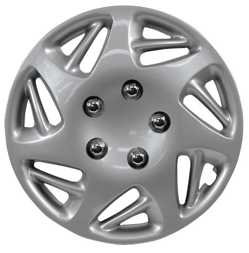 Custom Accessories 96900 Trophy 14 Painted Wheel Cover with Chrome Nut Touchup Paint Custom Accessories 96900