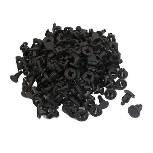 100 Pcs 10mm Fender Fastener Flare Fastener Clips for Honda Civic CRV Riveters Amico a12081000ux0052