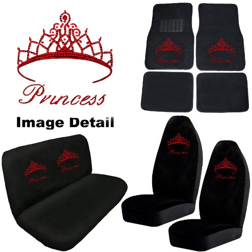 Floor Mats LA Auto Gear PRINCESSRED8
