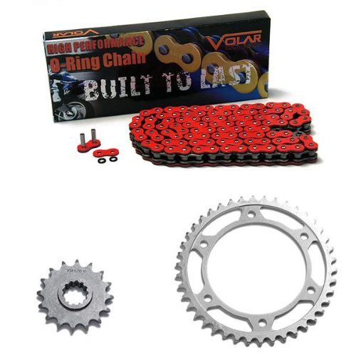 Chain & Sprocket Kits Volar Motorsport, Inc SF1370-16+SR1307-46+525x108-oring-Red-1
