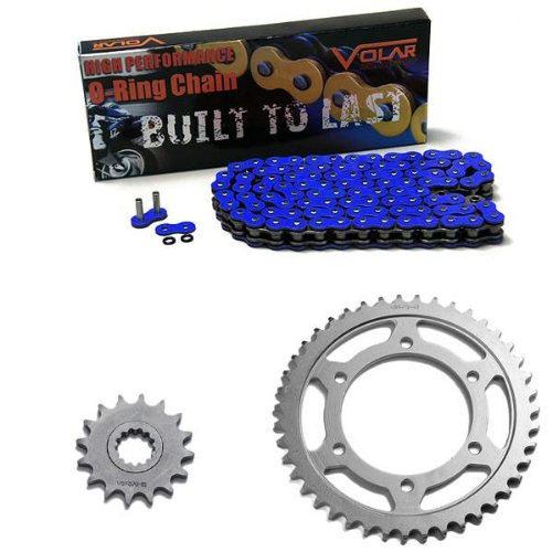 Chain & Sprocket Kits Volar Motorsport, Inc SF579-16+SR479-43+530x114-oring-Blue-1