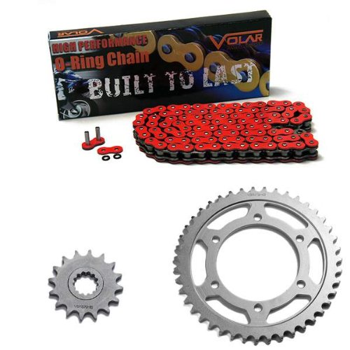 Chain & Sprocket Kits Volar Motorsport, Inc SF579-16+SR479-43+530x114-oring-Red-1