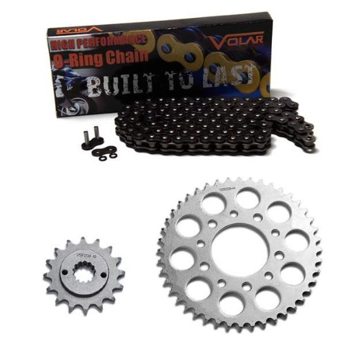 Chain & Sprocket Kits Volar Motorsport, Inc SF296-16+SR1332-44+525x120-oring-Black-2