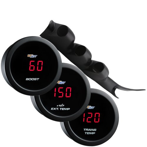 Gauge Sets GlowShift GS-366PKG_RD-DS1