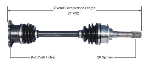 Shafts Prime Choice Auto Parts DSK750