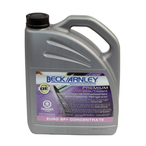 Beck/Arnley Premium Antifreeze/Coolant Euro Sf+ Concentrate (252-1021) Antifreezes & Coolants Beck Arnley 252-1021