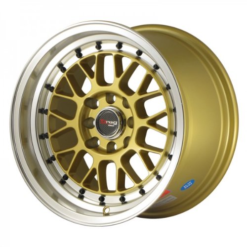 Drag DR-44 15x8.25 +25 4x100 & 4x114.3 Car Drag DR441582042573GD