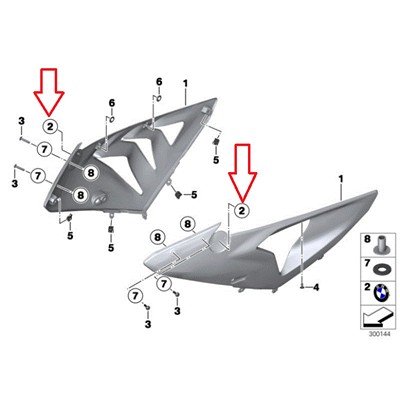 Kickstands & Jiffy Stands BMW 51148164924